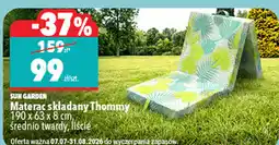 Biedronka Materac składany Thommy Sun Garden oferta