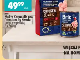 Biedronka Mokra karma dla psa Premium By Nature Brit indyk z wątróbką oferta