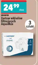 Biedronka Wessper Zestaw wkładów filtrujących AquaMax 3 sztuki oferta
