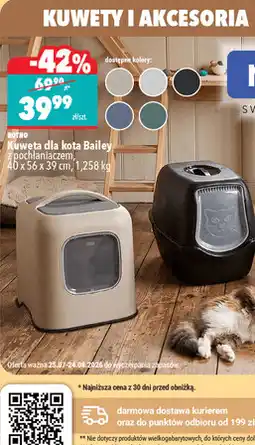 Biedronka Kuweta dla kota Rotho Bailey z pochłaniaczem oferta