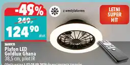 Biedronka Plafon LED Goldlux Ghana Sanico oferta