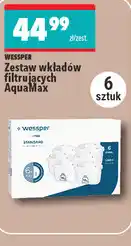 Biedronka Wessper Zestaw wkładów filtrujących AquaMax 6 sztuk oferta