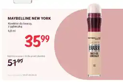 Rossmann Korektor do twarzy z gąbeczką Maybelline New York Instant Anti-Age Eraser oferta