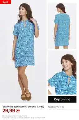 Top Secret Sukienka z printem w drobne kwiaty oferta