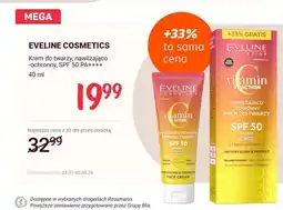 Rossmann Krem do twarzy nawilżająco-ochronny Eveline Cosmetics Vitamin C 3x Action SPF 50 oferta