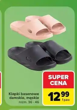 Carrefour Klapki basenowe męskie oferta