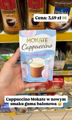 Dino Cappuccino Mokate smak Cotton Candy oferta