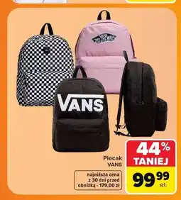 Carrefour Plecak Vans oferta