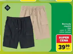 Carrefour Bermudy męskie TEX oferta