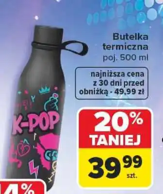 Carrefour Butelka termiczna oferta