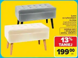 Carrefour Ława ze schowkiem oferta