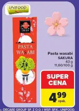 Carrefour Pasta wasabi oferta