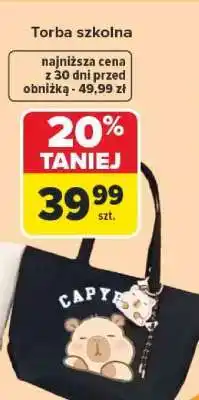 Carrefour Torba szkolna oferta