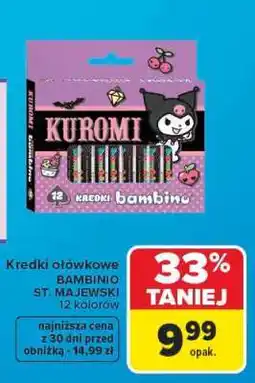Carrefour Kredki ołówkowe oferta