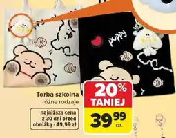 Carrefour Torba szkolna oferta