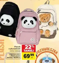 Carrefour Plecak z pluszakiem oferta