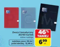 Carrefour Zeszyt tematyczny oferta