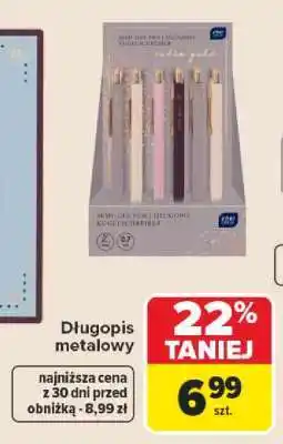 Carrefour Długopis metalowy oferta