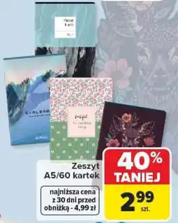 Carrefour Zeszyt oferta