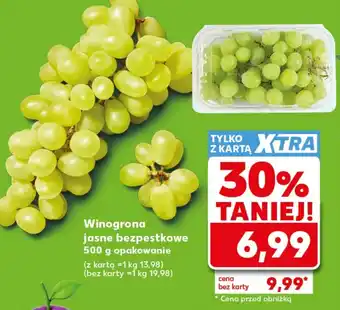 Kaufland Winogrona oferta