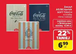 Carrefour Zeszyt A5/80 kartek oferta