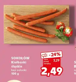 Kaufland Kiełbaski Sokołów oferta