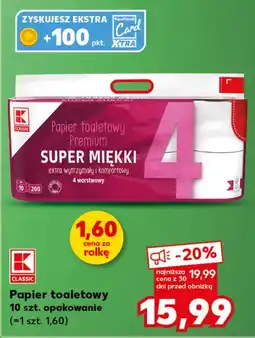 Kaufland Papier toaletowy K-Classic oferta
