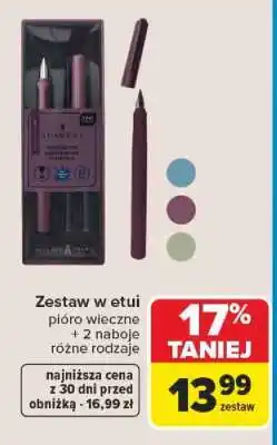 Carrefour Zestaw w etui oferta