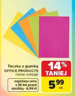 Carrefour Teczka z gumką oferta