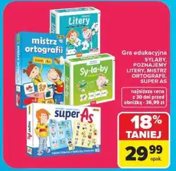 Carrefour Gra edukacyjna oferta