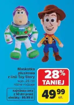 Carrefour Maskotka pluszowa z linii Toy Story oferta