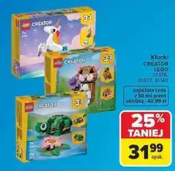 Carrefour Klocki CREATOR LEGO oferta