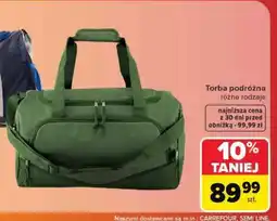 Carrefour Torba podróżna oferta