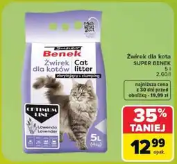 Carrefour Żwirek dla kota oferta