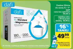 Carrefour Zestaw filtrów do wody 5 + 1 oferta