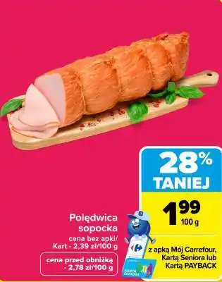 Carrefour Polędwica sopocka oferta