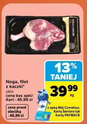 Carrefour Noga, filet z kaczki oferta