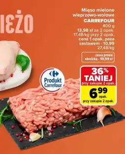 Carrefour Mięso mielone wieprzowo-wołowe Carrefour oferta