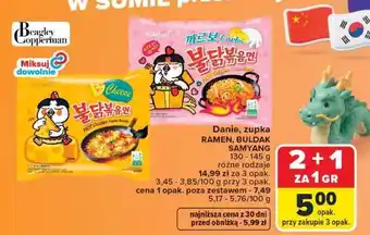 Carrefour RAMEN, BULDAK SAMYANG oferta