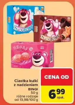 Carrefour Ciastka kulki z nadzieniem oferta
