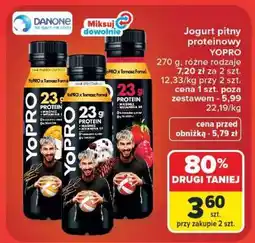Carrefour Jogurt pitny proteinowy Yopro oferta