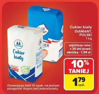 Carrefour Cukier biały DIAMANT, POLSKI oferta