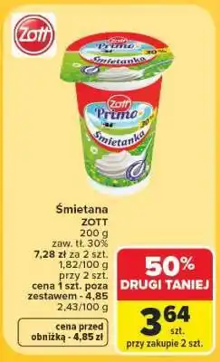 Carrefour Śmietana oferta
