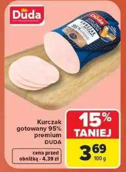 Carrefour Kurczak gotowany 95% premium oferta
