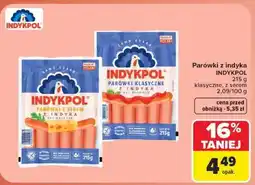Carrefour Parówki z indyka INDYKPOL oferta
