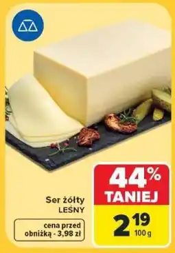 Carrefour Ser żółty oferta