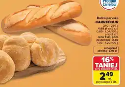 Carrefour Bułka paryska oferta