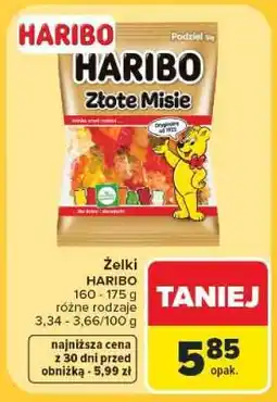 Carrefour HARIBO Złote misie oferta