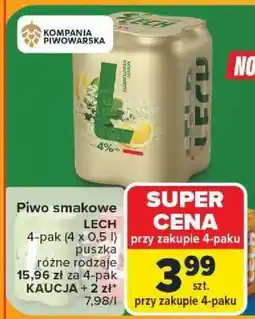 Carrefour Piwo Smakowe Lech oferta