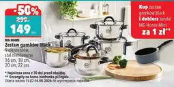 Biedronka Zestaw garnków Black oferta
